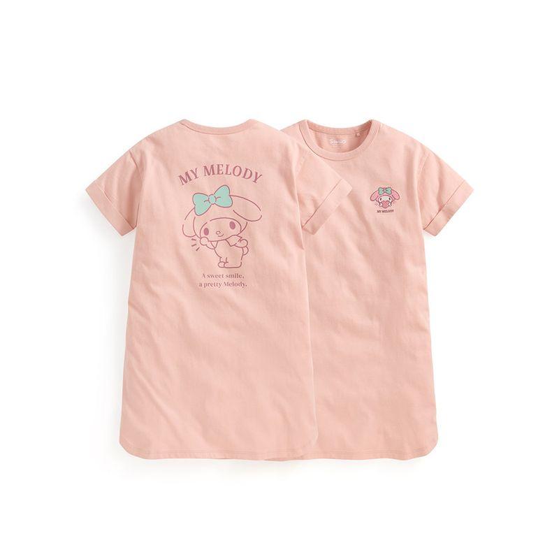 25 New Styles of Girls' Pure Cotton Nightgowns, Summer Thin Short-Sleeved Home Clothes, A-Line Skirts, Cartoon Princess Nightgowns