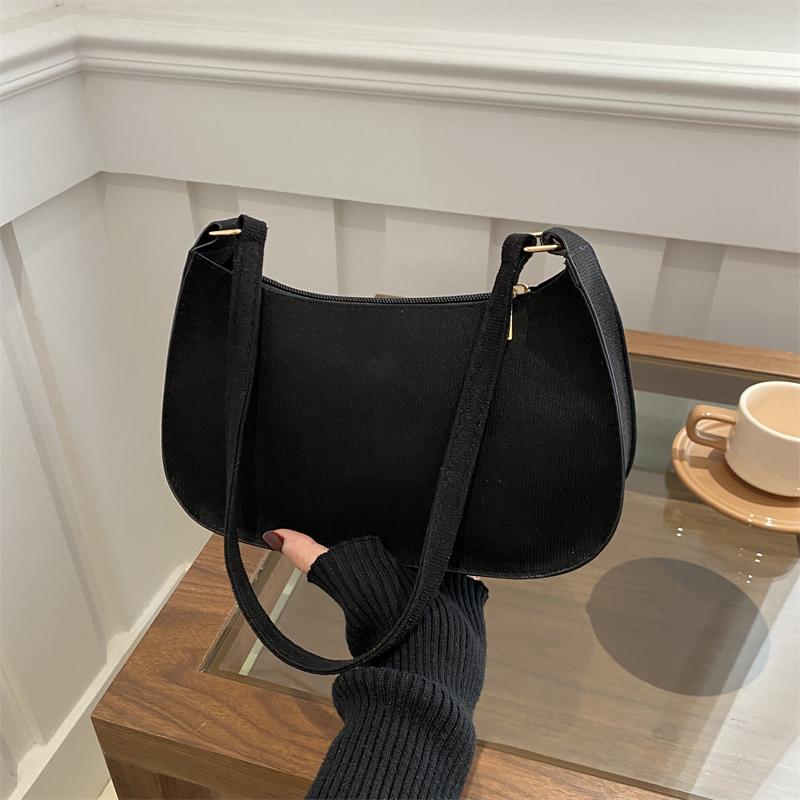 Yogodlns Модная Текстурная Красная Сумка Женская Новая Замшевая Сумка На Одно Плечо Маленькая Однотонная Сумка Хобо На Молнии Подмышками