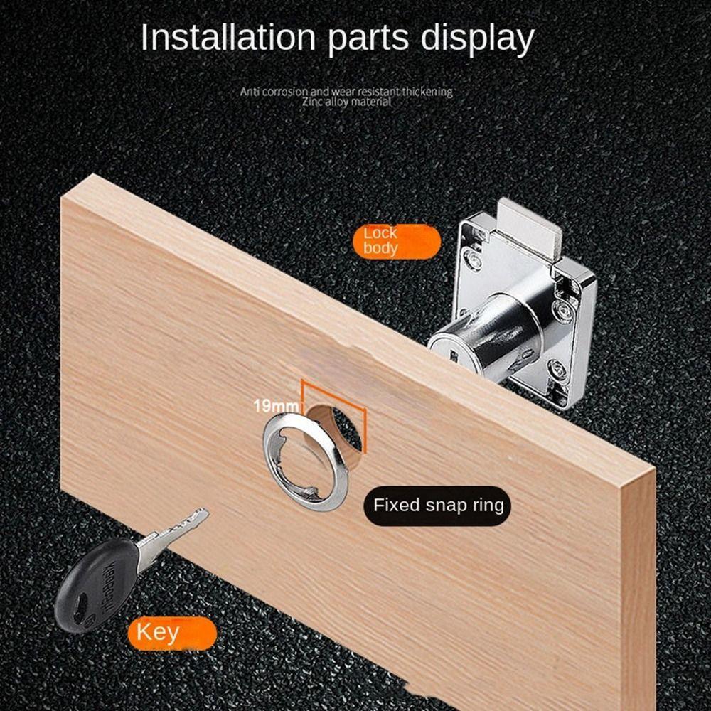 Замок для ящика стола из холоднокатаной стали, замок для мебельной двери из цинкового сплава, новые защелки для шкафа, ящик