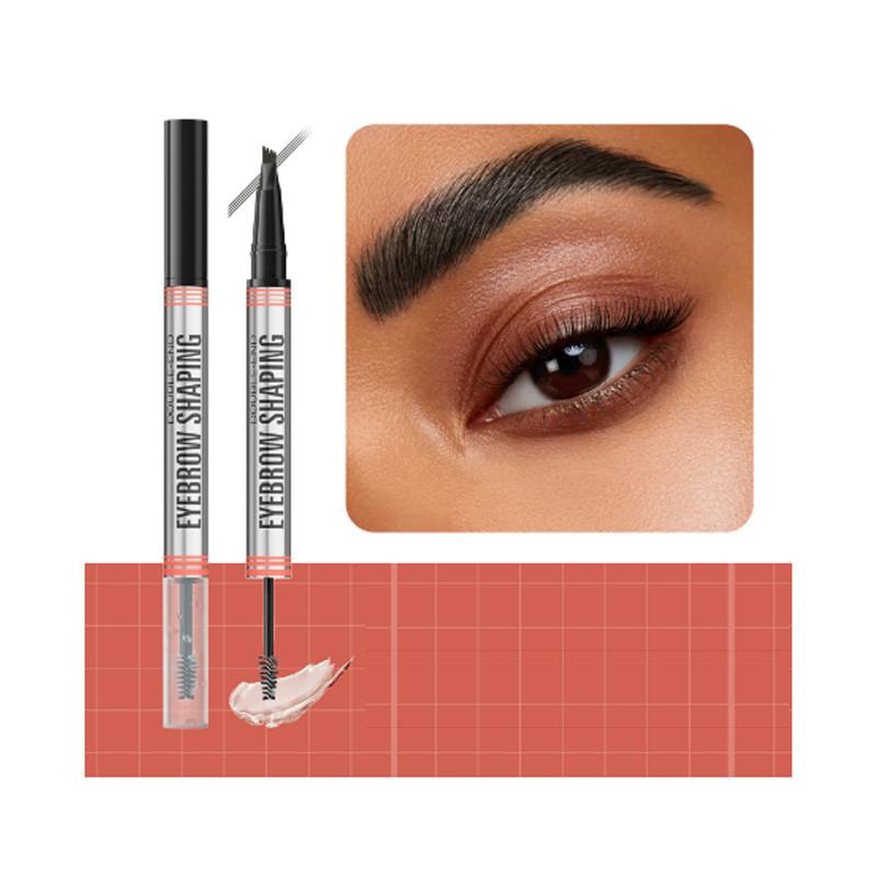 Hellokiss Dual-ended Liquid Eyebrow Pencil With Setting Gel For Perfect Brows