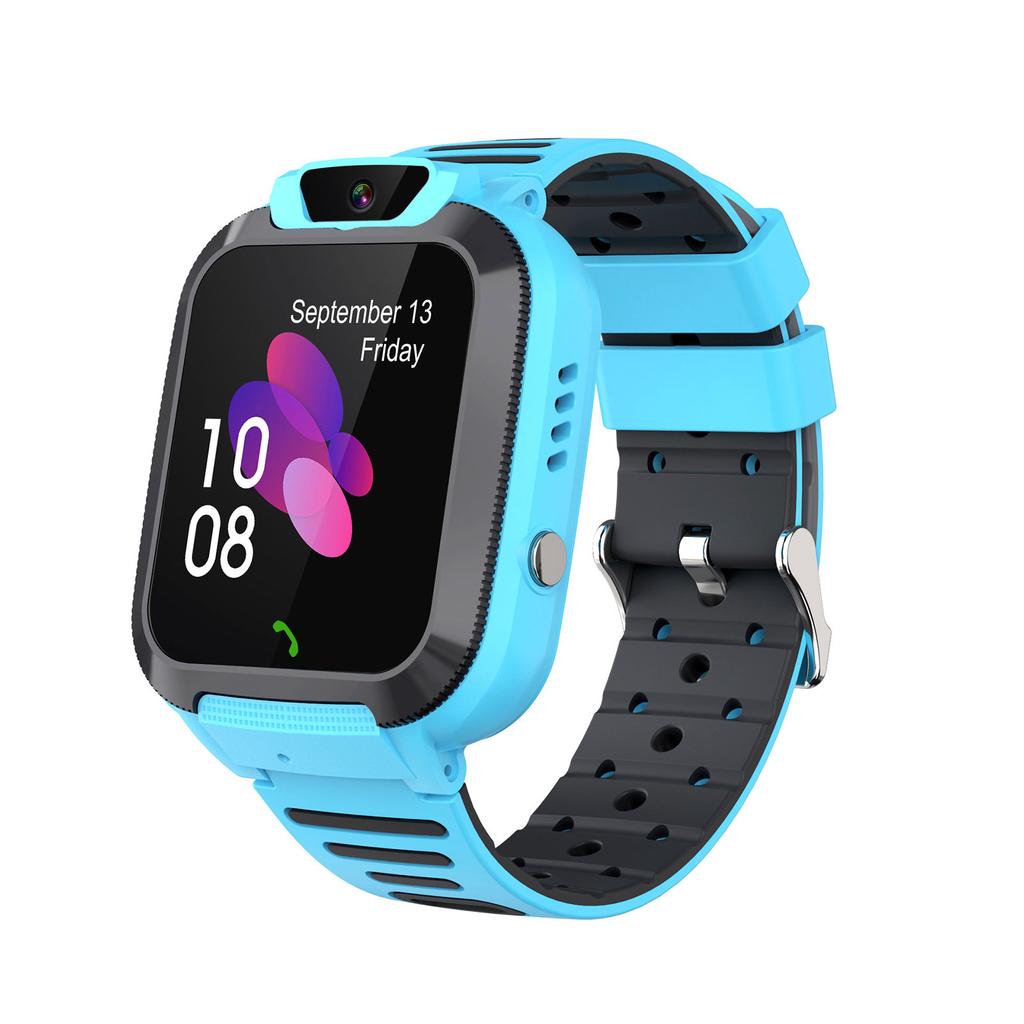 Children's GPS Smartwatch With Phone, IP68 Waterproof, SOS, Voice Chat, Touchscreen, Camera, Games