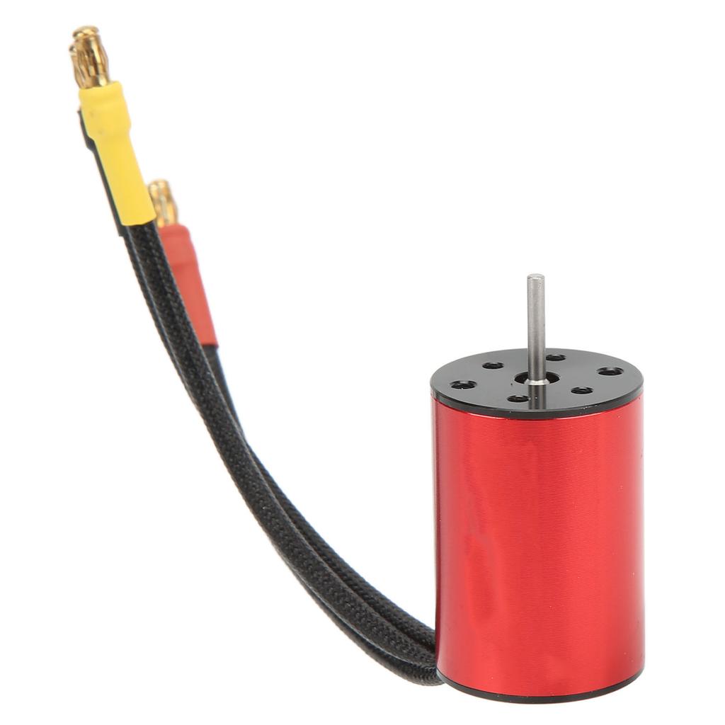 2435 Brushless Motor 4 Pole Torque Rotor Waterproof Dustproof 4500KV RC Brushless Motor for 1/16