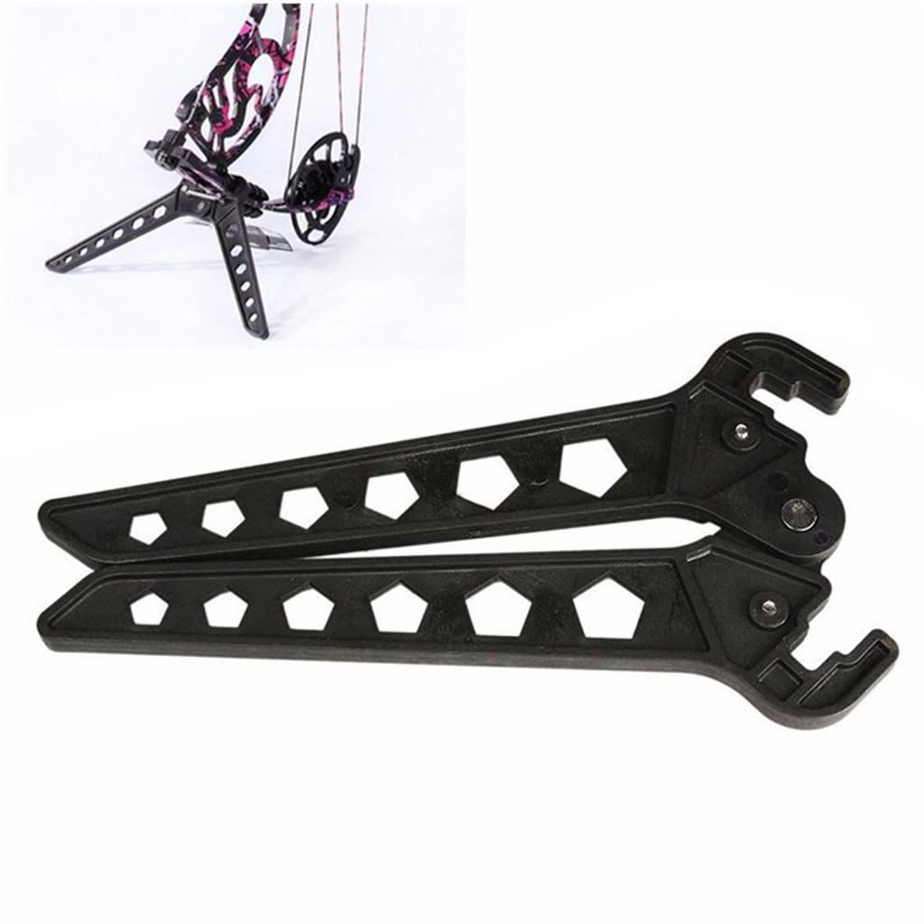 Kick Holder Bracket Compound Bow Foldable Stand Archery Equipment Bow Kick Stand Holder Holder Kick Stand Scissors Stand