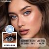 FUNSACHY 1 Pair Black Coloron Contacts Lens Yearly Use Natural Korean Brown Eyes Contact Gray Pupils Cosmetics Fashion Softlen