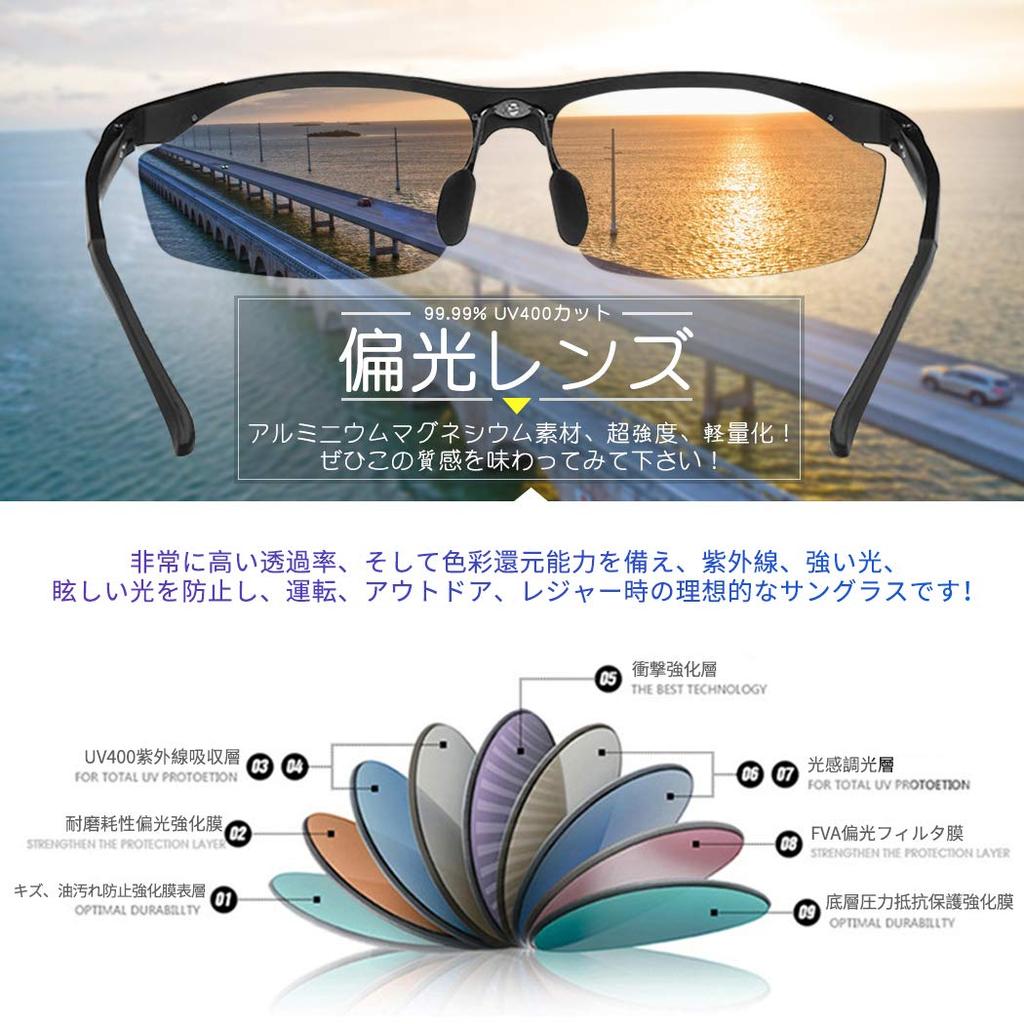 [Glazata] Поляризованные спортивные солнцезащитные очки с изменяющимся цветом и регулируемой яркостью, поляризованные очки для дня и ночи, ультралегкие, металлические, защита от УФ-лучей UV400