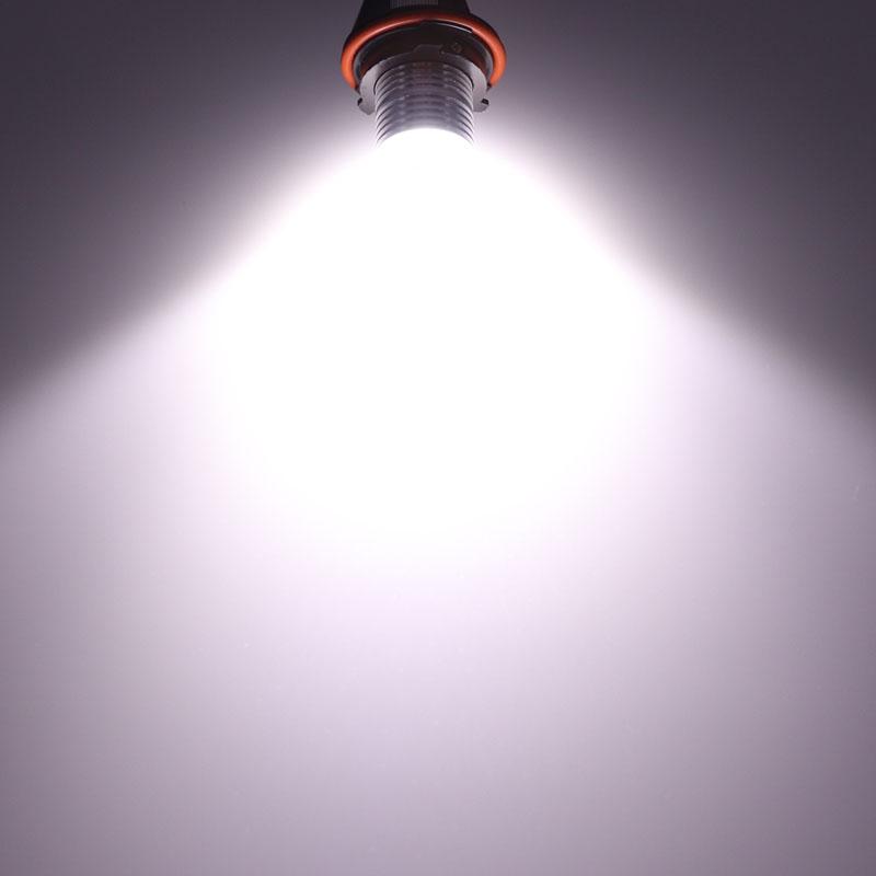 2 шт. светодиодные габаритные огни «ангельские глазки» для BMW E39 E53 E60 E61 E63 E64 E65 E66 E87 525i 530i xi 545i M5 без ошибок 2x5 Вт