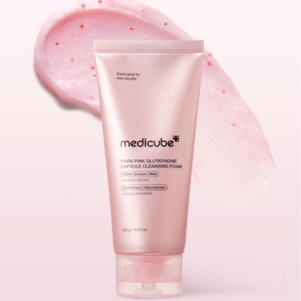 Medicube PDRN Глутатион Капсула Очищающая пенка 120г