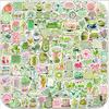 125Pcs/Set Matcha Girl Mini Diary Manual Stickers DIY Scrapbooks Album Decor Decals Stickers