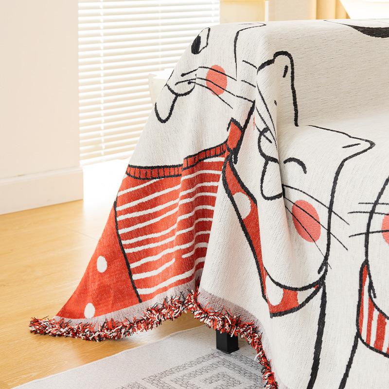 Ткань для чехла на диван, новое нескользящее универсальное утолщенное полотенце для дивана, универсальный чехол на четыре сезона, пыленепроницаемое одеяло