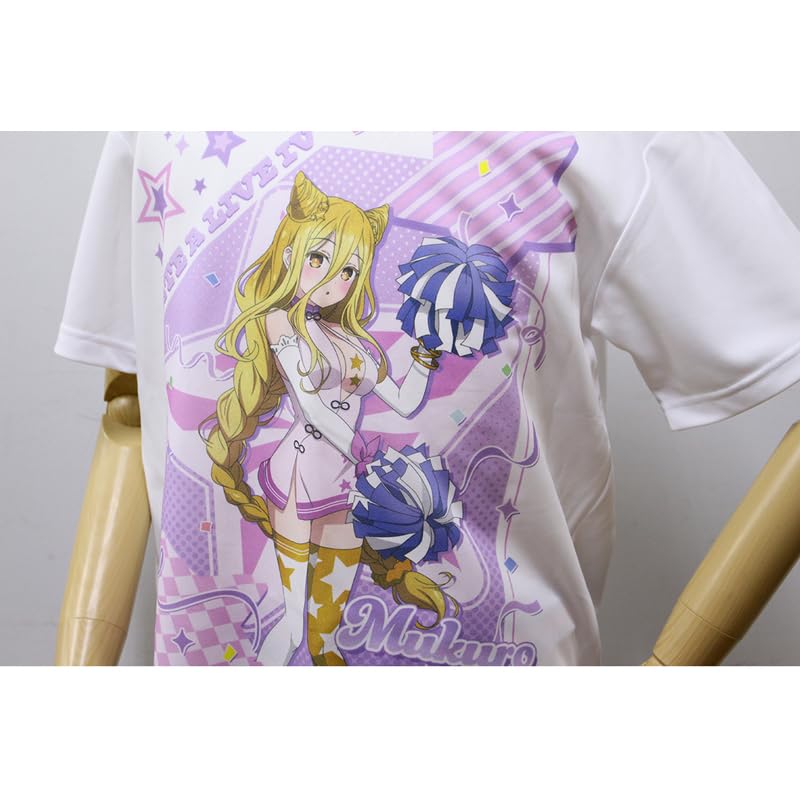 Date A Live IV Hoshimiya Mutsumi Original Graphic T-Shirt Cheerleader