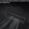 For Tesla Model Y Juniper Launch 2025 Under Seat Air Vent Cover ABS Backseat Protective Cover Vent Mesh Filter Accessories 2Pcs