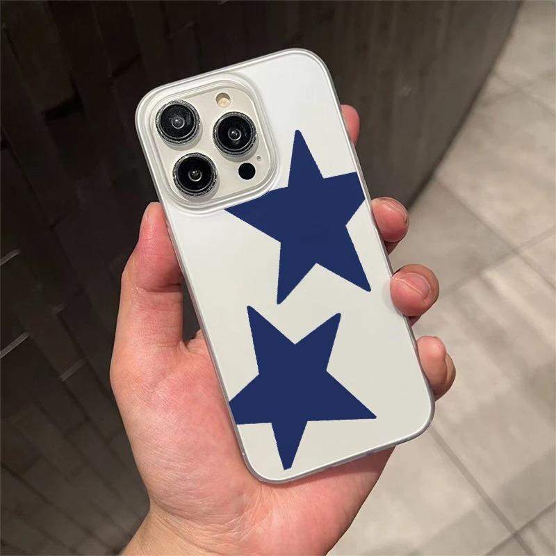 Популярный чехол для телефона Mexico Deep Blue Stars для iPhone 16 15 14 13 12 11 Promax Xr Xs Max 7 8 Plus, высококачественная противоударная матовая крышка