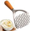 Картофелемялка кухонный гаджет картофелемялка пресс кухонный инструмент пюре из картофеля волнистое давление Ручной Кухонные аксессуары