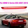 Third Brake Light For BMW 3 Series E93 Convertible 2007-2013 Red Rear High Mounted Tail Stop  Lamp Accessory 63257162309