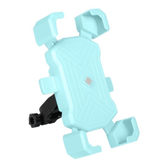 Держатель для телефона на велосипеде Противоударный фиксатор с нескользящим зажимом с четырьмя когтями Крепление для мобильного телефона на электрическом велосипеде Навигационный кронштейн