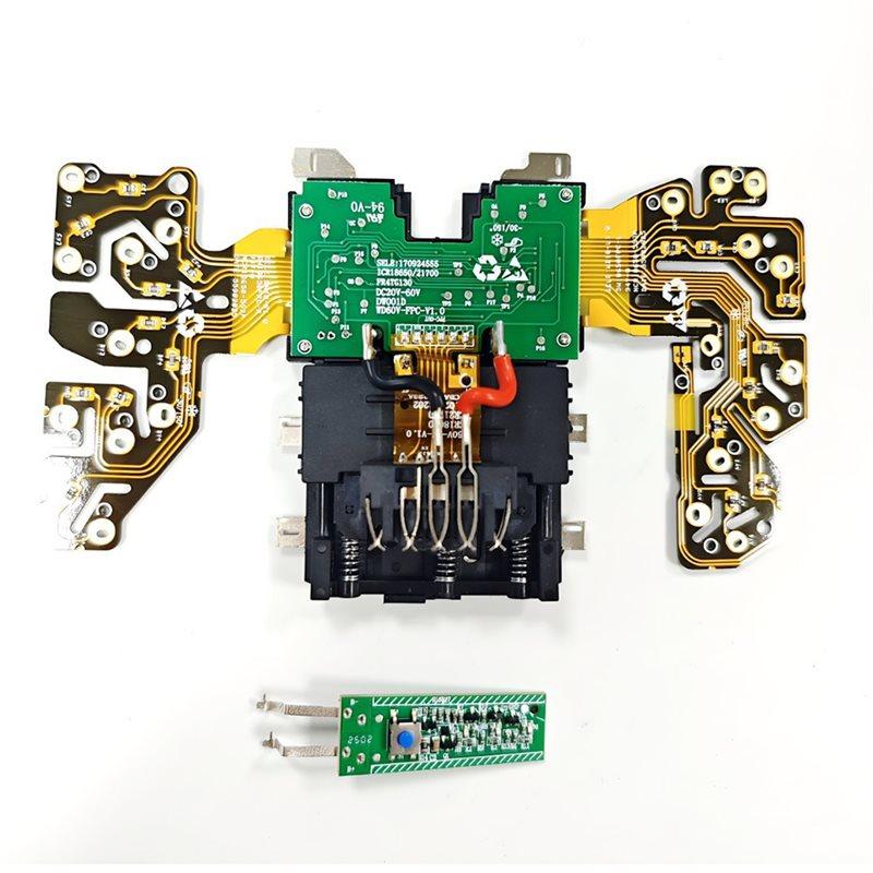 CYCLI-For 60V 20V BMS Lithium Battery Charging Protection Circuit Board For 18650 Battery Type