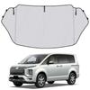 New Mitsubishi Delica D5 Windshield Car Shade UV Car Privacy Custom Part Triangle Glass D5 Sunshade, Vehicle-Specific Sunshade, Shade, Curtain,