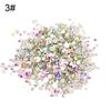 1440Pcs Glitter DIY 3D Flat Nail Art Rhinestone Sequins Decoration Manicure Tips