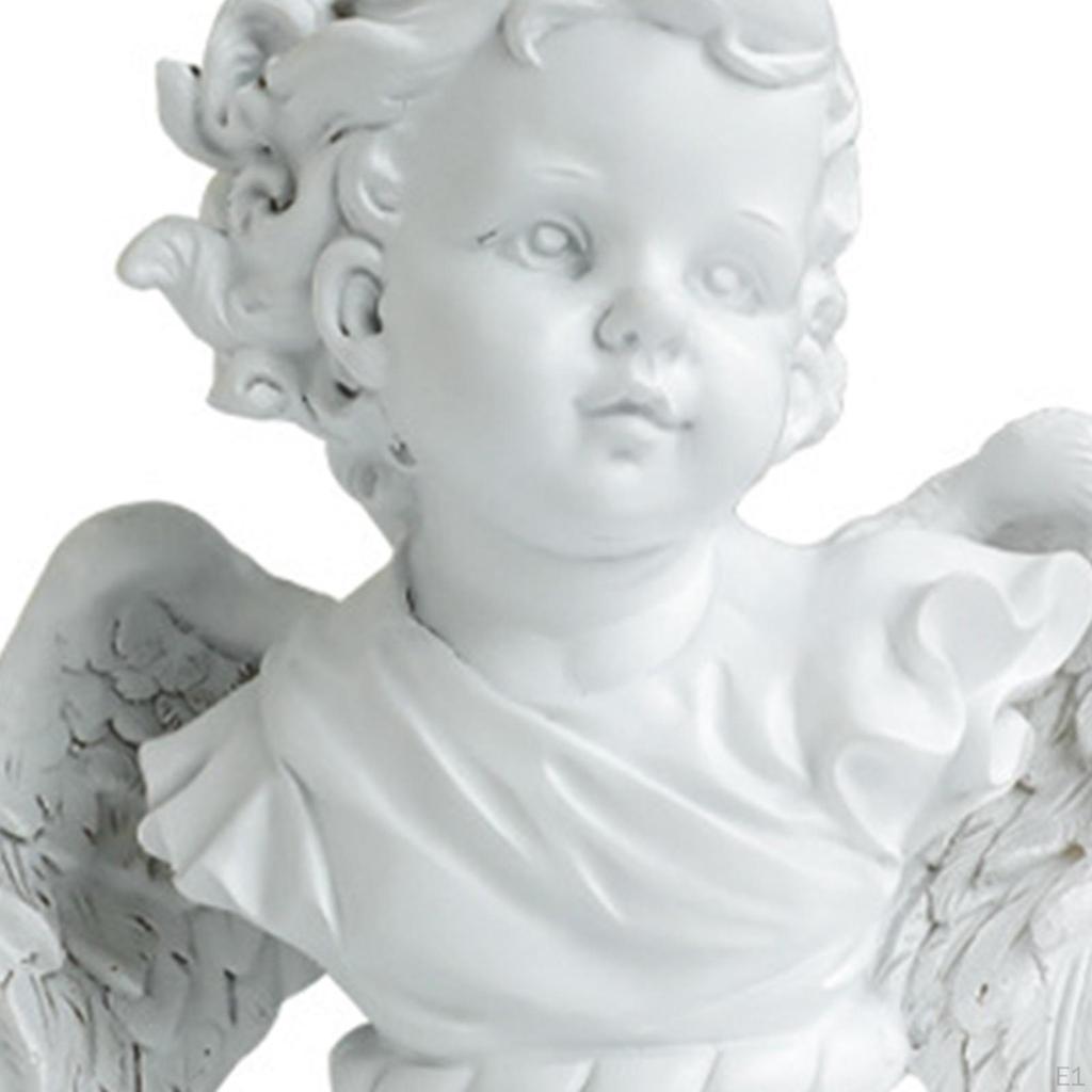 Фигурка ангела, изящный домашний акцент, скульптура херувима