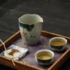 Ge Kiln Hand-Painted Ice Crack Glaze Fair Cup Ceramic Large Tea Sea Kung Fu Tea Set Single Uniform Teacup Tea Dispenser Chinese Style