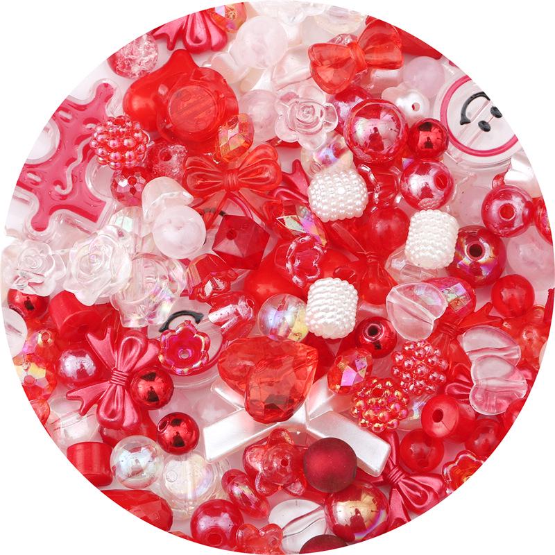 Baroque Style Acrylic Beads for DIY Bracelets and Accessories