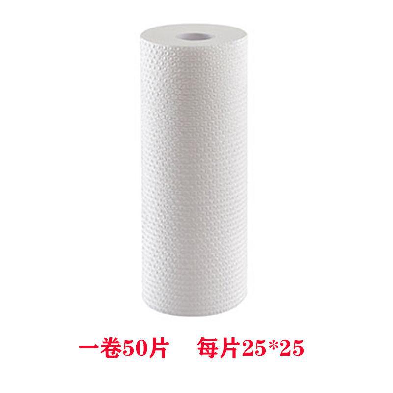 Одноразовая ленивая тряпка, утолщенная, моющаяся, салфетки для уборки, бытовые кухонные салфетки, сухие и влажные, двухразовое использование, удаляющее грязь, тряпка для посуды для дома