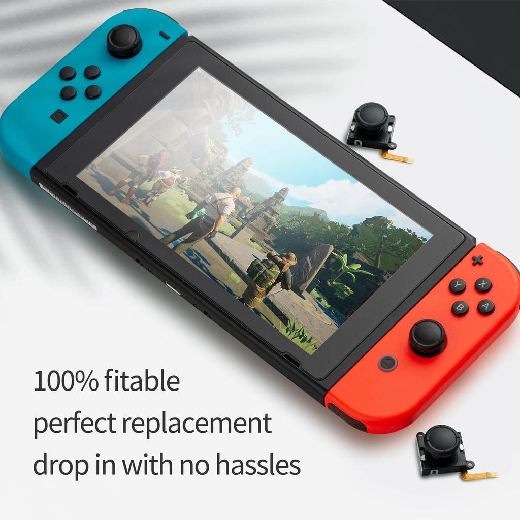 Джойстик AKNES Switch Joystick No Switch с эффектом Холла для переключателя OLED Switch Repair Kit с заменой колпачка джойстика, Drift, Joycon и Lite, (1