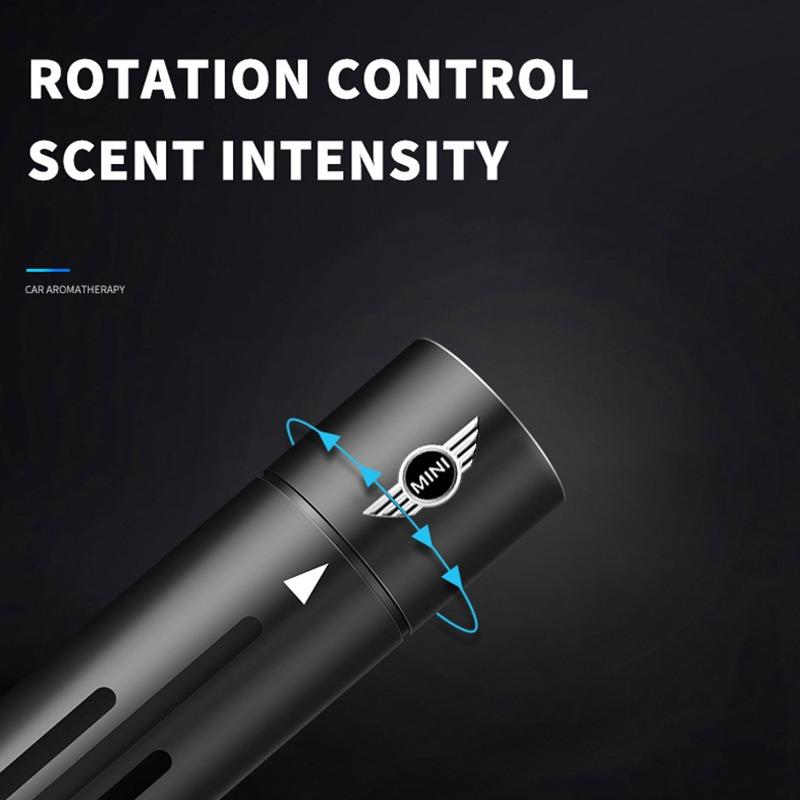 Автомобильный освежитель воздуха на вентиляционную решетку, цилиндрический диффузор для эфирных масел, зажим на вентиляционную решетку для MINI Cooper Fridge One F56 R56 R57 R58 R59 R60 JCW Countryman Clubman