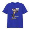 Willy Coyote Road Runner Cartoon Print T Shirt For Soft Cotton Vintage Stretched Versatile Slightly Graphic Streetwear