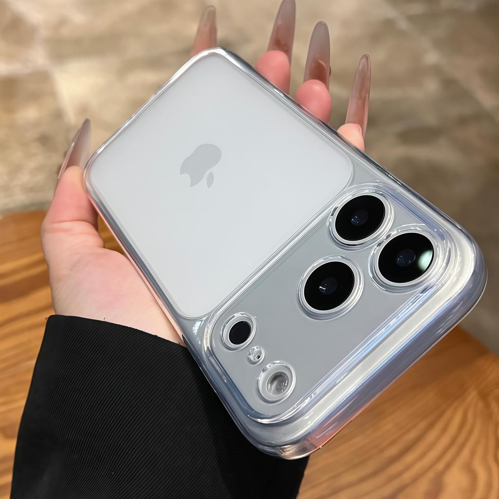 Прозрачный Мягкий Силиконовый TPU Чехол для iPhone 17 16 15 14 13 Pro Max 17Pro Прозрачный Резиновый Гелевый Простой Ударопрочный Бампер