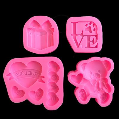 Практичная форма для помадки, высокая термостойкость, легко чистится своими руками