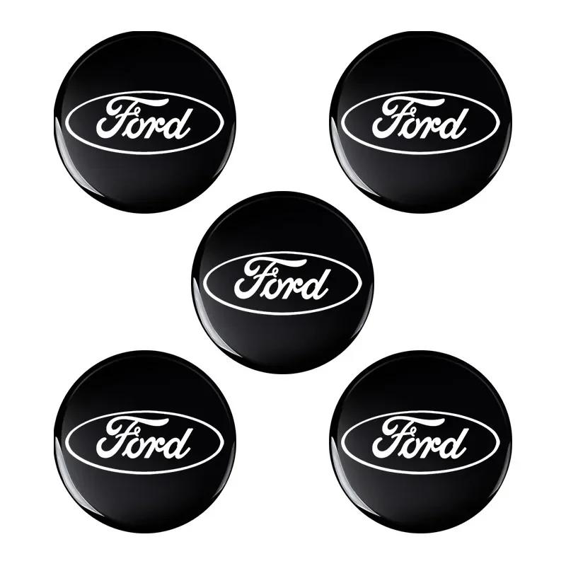 New 2026 Car Sticker 2/5/10pcs Car Key Shell Remote Case Cover Aluminum Emblem Symbol Sticker For Ford Focus Mk2 Party Mk3 Range