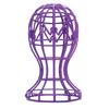 PP Foldable Wig Stand Foldable Design Wig Holder Stand Wig Hat Display Wig Display Stand  Home Use