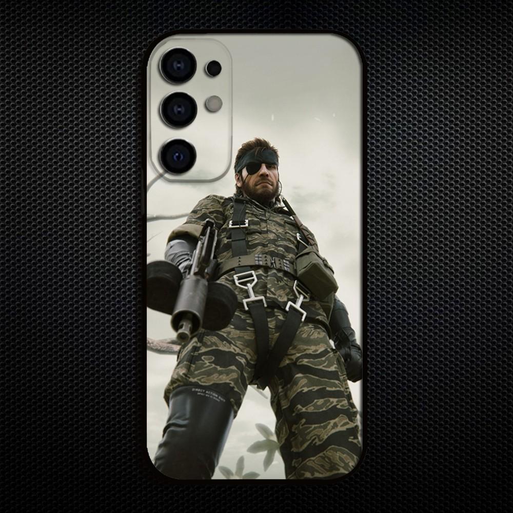 Чехол для телефона Metal Gear Solid для Samsung S25/S24/S23/S22/S21/S20/Plus, Fe, Lite/Другие Черный