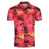 2026 Summer Men's Beach Style Short Sleeve Turn-down Collar