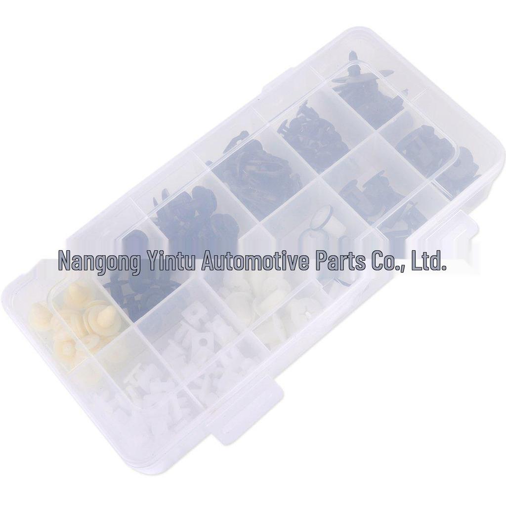 146-Piece Nylon Snap Fasteners Set for Toyota (12 Specifications)