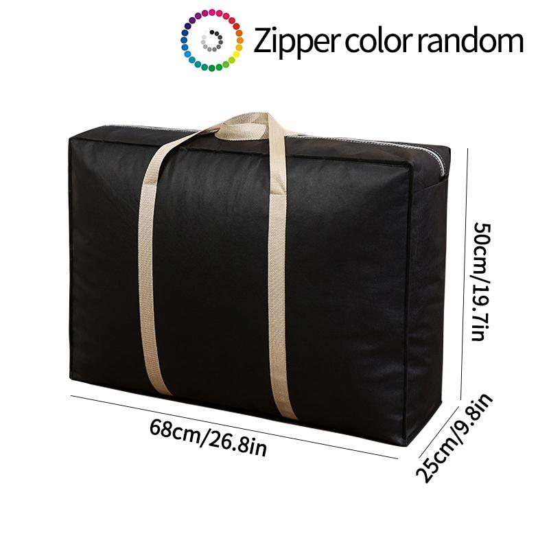 Сумка для хранения одеял из нетканого материала, органайзер большой вместимости для шкафа, пылезащитная сумка для одежды на молнии для переезда