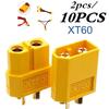 10PCS/2pcs XT60 Male Female Bullet Connectors Plugs For RC Lipo Battery