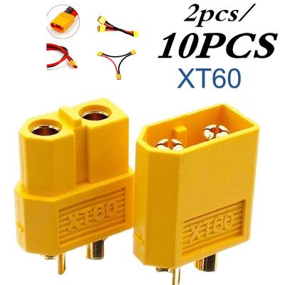 10 шт./2 шт. XT60 мужские и женские пулевидные разъемы для RC Lipo батареи