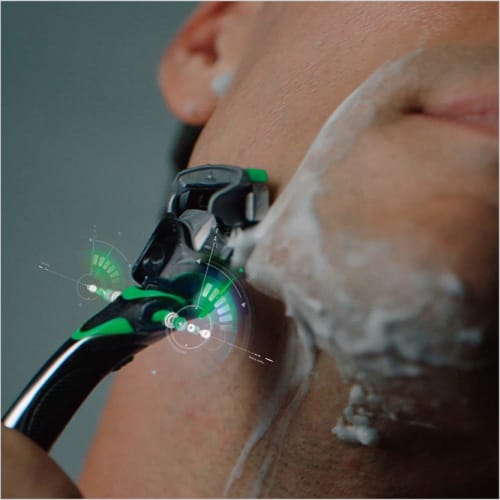 Schick Сменные лезвия Hydro 5 Custom Comfort (10 кусочков) для чувствительной кожи 5 лезвий Schick Razor Бритва для бритья Бритва для бритья Мужская Shock Absorbing Tec