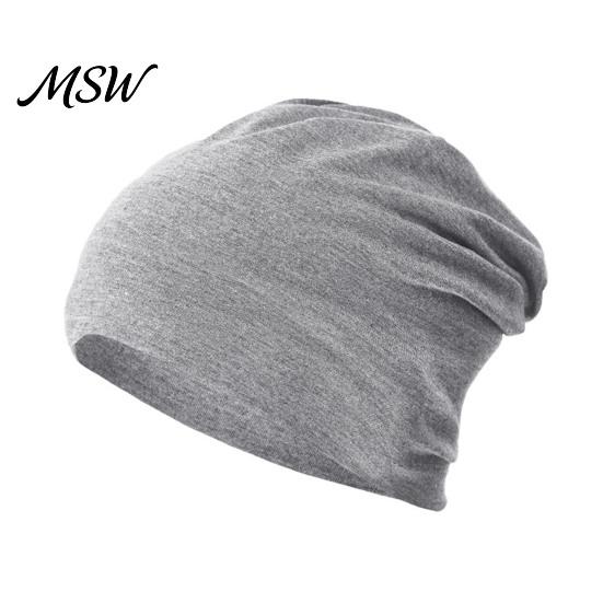 Lightweight Daily Commuting Hat Slouchy Hip-Hop Hat, Solid Color Soft Chemo Headwear, Breathable Multifunctional Headwear for Travel Cancer Cap Women