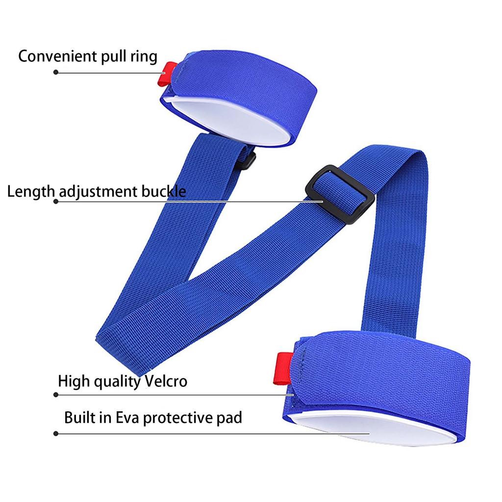 Зимний лыжный ремень, переносная лыжная двойная доска, фиксированный ремень, переносной скейтборд, фиксированный задний плечевой ремень