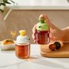 Стеклянная бутылка для масла с дозатором, Бутылка для соевого соуса и уксуса, Дозирующая бутылка для масла и специй для домашней кухни