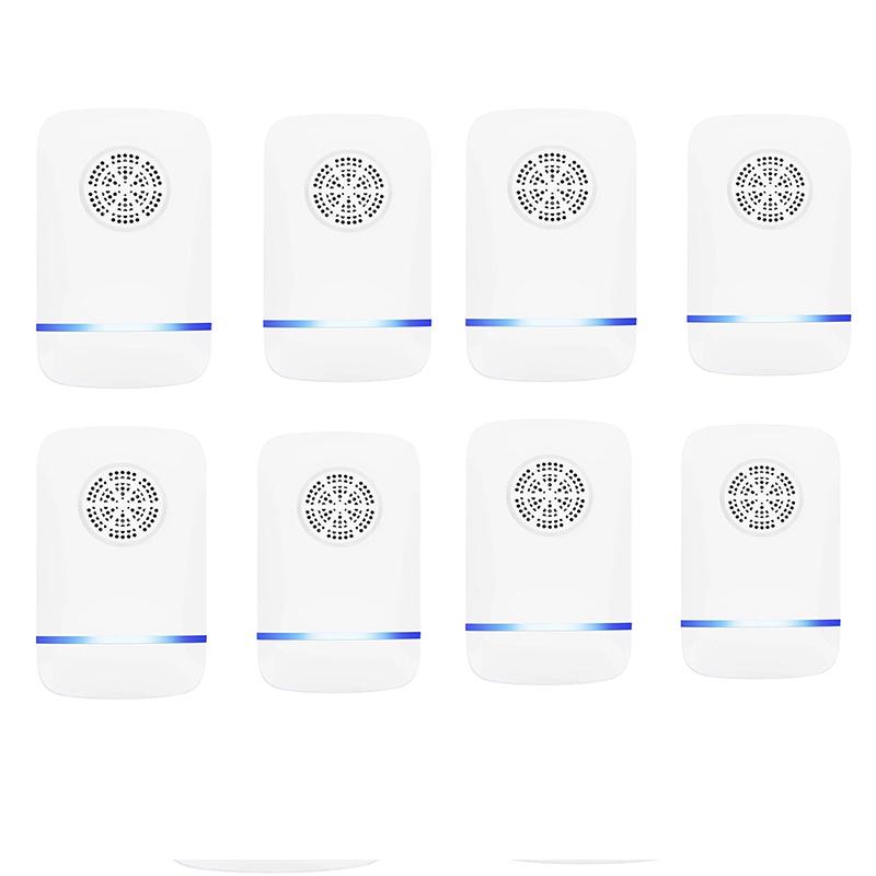 Ультразвуковой электронный отпугиватель грызунов, домашний отпугиватель насекомых, мини-отпугиватель комаров против комаров, пауков, мух, муравьев, блох, нетоксичный, экологически чистый