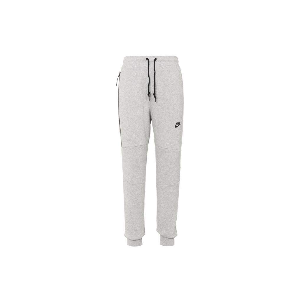 Nike Однотонные облегающие трикотажные спортивные брюки с завязками, мужские низы, серые FD0743-063