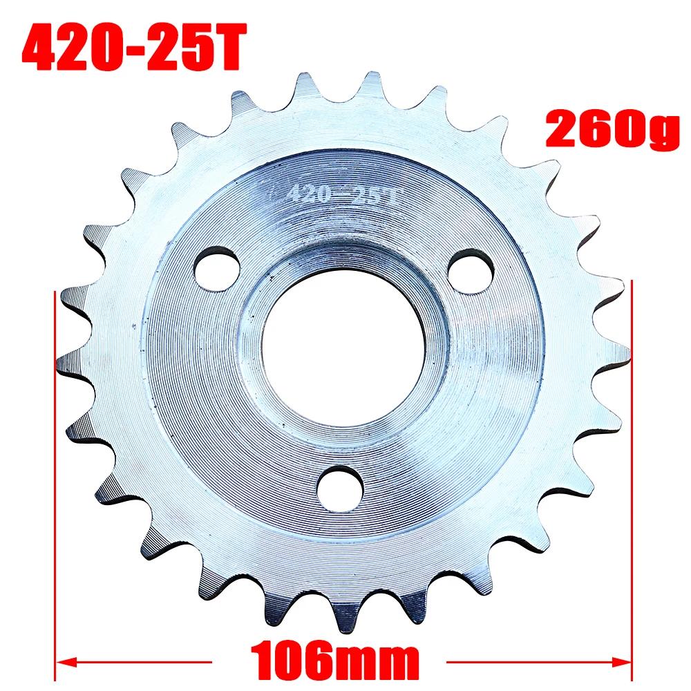 Мотоцикл 420-24T 25T 26T 27T 28T 30T Зубчатый задний диск цепи Для Honda Z50 Z50A Z50J Z50R Mini Trail Monkey Bike Универсальный