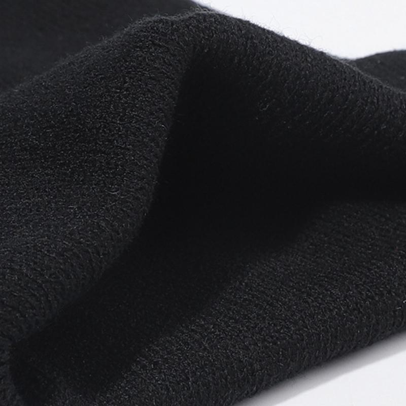 Простая забавная грустная рожица Теплые уши для защиты Вязаная шапка Индивидуальность Уличный тренд Универсальная для мужчин женщин