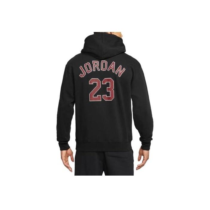 Jordan Мужские толстовки с капюшоном и логотипом, цвет черный FD7466-010