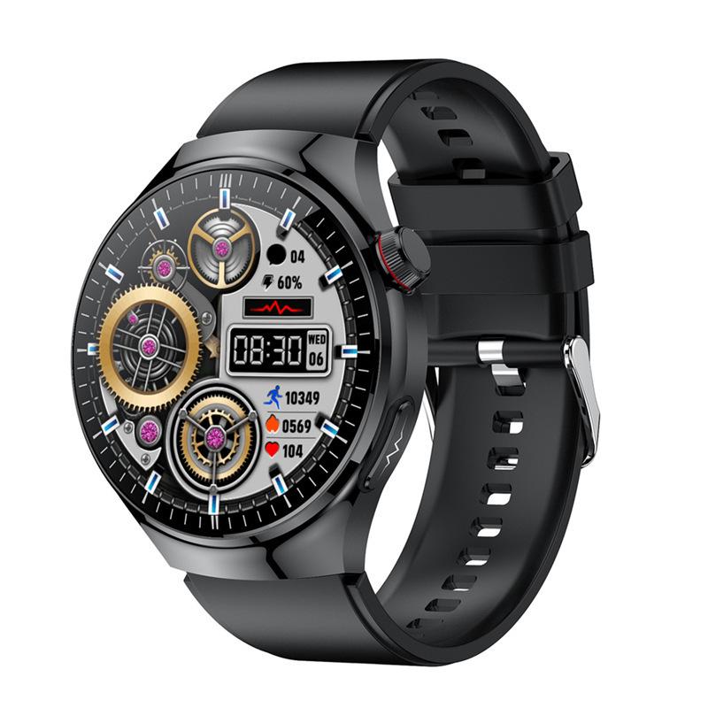 Smartwatch with ECG, Health Monitoring, SOS, Breathing Exercises, Uric Acid & Blood Lipid Tracking, WeChat & Sports Features