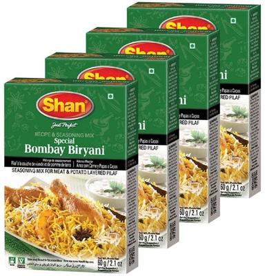 Shans Special Bombay Biryani Masala, 60 г, 4 упаковки
